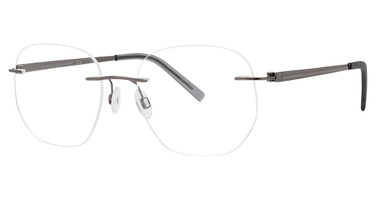 Invincilites By Zyloware® Eyeglasses Invincilites Zeta 113 Gunmetal/58