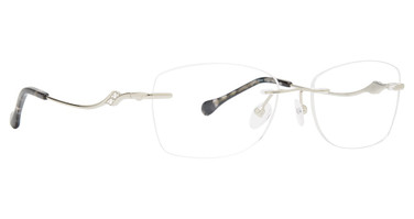 Totally Rimless Eyeglasses Trellis(323) Silver/SILV