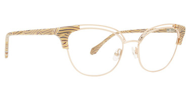 Badgley Mischka Eyeglasses Elayne Gold/GOLD