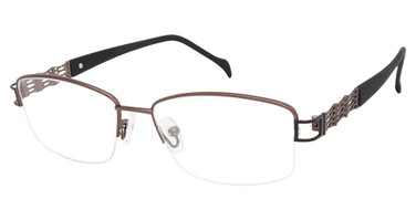 STEPPER Eyeglasses 50207 SI BROWN F019/BRN