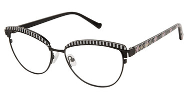 BETSEY JOHNSON Eyeglasses LUXE BLACK/BLK