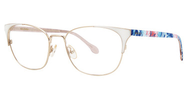 Lilly Pulitzer Eyeglasses Posey White/WH