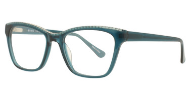Cinzia Eyeglasses CIN-5110 Teal/Smoke/3