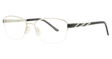 Elegante Eyeglasses EL43 Silver/37