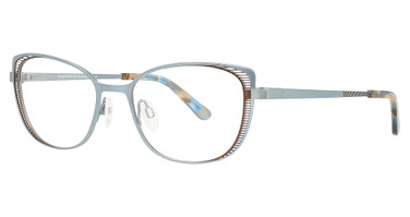 Takumi Eyeglasses TK1148 Matt Light Blue & Dark Brown/50