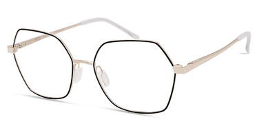 Eco Eyeglasses BONAIRE Black / Gold/BKGD