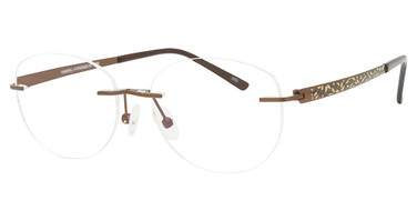 AirMag Eyeglasses AIRMAG A6371 Mocha/C1