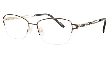Konishi Eyeglasses KONISHI KF8391 Black/Gold/C1