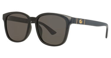 Gucci Eyeglasses GG0637SK BLACK-BLACK-GREY/004