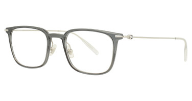 Montblanc Eyeglasses MB0100O GREY-SILVER-TRANSPARENT/001