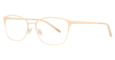 Optimate Eyeglasses A1038 Gold with Pink On Rim/GLD/LPK