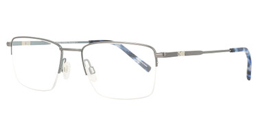 Easyclip Eyeglasses EC560 Satin Light Steel & Satin Light Blue/20