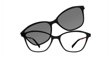 Vivid Eyeglasses VIVID 6028 shiny black/red