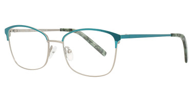 Cosmopolitan Eyeglasses Karsyn Teal/Gun