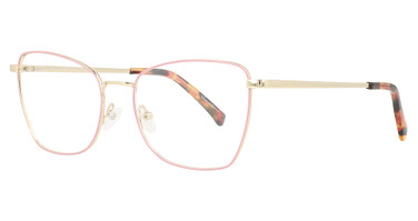 Adin Thomas Eyeglasses AT-476 Pink/Gold/1