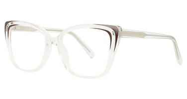 Enhance Eyeglasses 4191 Crystal/Burgundy