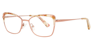 Takumi Eyeglasses TK1158 Shiny Light Brown & Marbled Brown/10