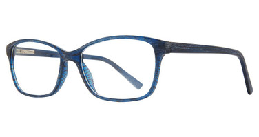 Zimco Eyeglasses Attitudes 52 Blue Wood