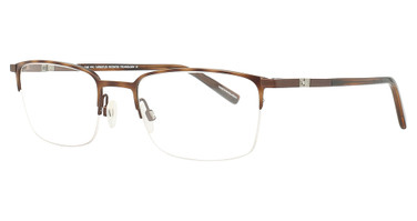 OAKNYC Eyeglasses O3009 Shiny Demi Brown/10