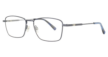OAKNYC Eyeglasses O3010 Matt Blue & Matt Light Steelblue/50
