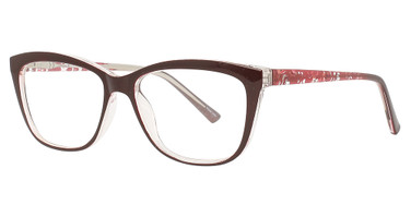 Enhance Eyeglasses 4195 Burgundy