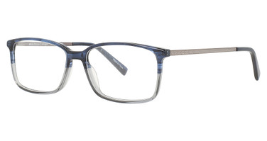 Adin Thomas Eyeglasses AT-488 Navy/Gray/3