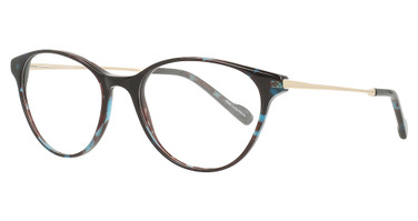 Scott Harris UTX Eyeglasses SHX-002 Blue Tortoise/Gold/1