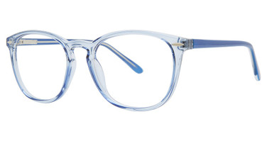 Modern Plastics II Eyeglasses Achieve blue crystal
