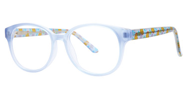 Modern Plastics II Eyeglasses Behave blue frost