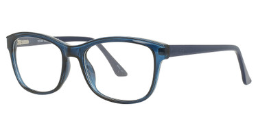 Continental Optical Imports Eyeglasses See N' Be Seen 81 Denim Blue