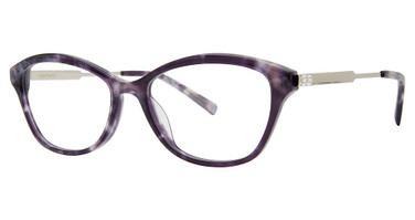 Vera Wang Eyeglasses Taffeta Violet Tortoise/VI