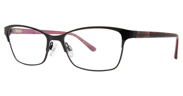 Daisy Fuentes Eyeglasses Daisy Fuentes La Erica BLACK/021