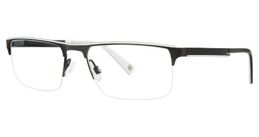 Shaquille O'Neal Eyeglasses Shaquille O'Neal 179M BLK/WHITE/021