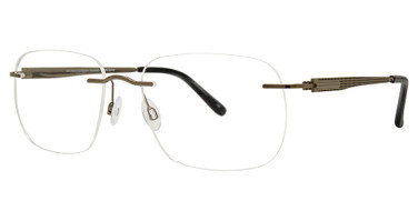 Invincilites By Zyloware® Eyeglasses Invincilites Zeta 116 Dk Gunmetal/058