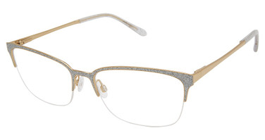 Lulu Guinness Eyeglasses L226 silver/SIL