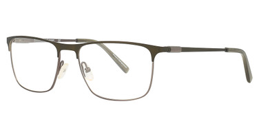 Michael Ryen Eyeglasses MR-338 Olive/Graphite/3