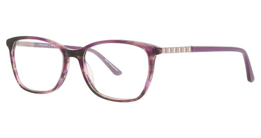 Cote d Azur Eyeglasses CDA 299 Plum Demi/1