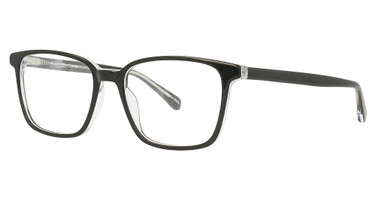 Michael Ryen Eyeglasses MR-340 Black/Crystal/3