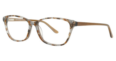 Takumi Eyeglasses TK1162 Brown & Silver Marbled / Crystal Brown/10