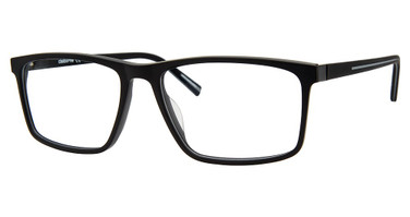 Claiborne Eyeglasses CB 322 MTT BLACK/0003