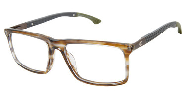 Champion Eyeglasses CULIT100 BROWN HORN/C01