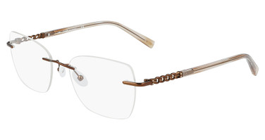 Airlock Eyeglasses AIRLOCK CHARMED 203 SEMI MATTE BROWN/201