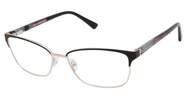 Nicole Miller Eyeglasses BRISTOL MATTE BLACK/C01
