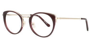 Cinzia Eyeglasses CIN-5122 Plum/Gold/1