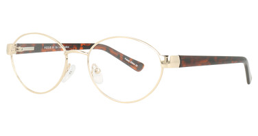 Focus Eyewear Eyeglasses Focus 81 Gold/52