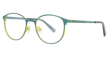 Float-Milan Eyeglasses K65 Teal/Lime