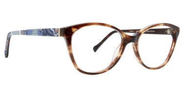 Vera Bradley Eyeglasses VB Brienne Java Navy Camo/JNC