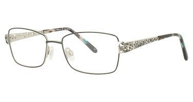 Jessica McClintock Eyeglasses 4328 GREEN SLATE