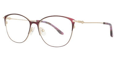 BCBG Max Azria Eyeglasses Freya EGGPLANT