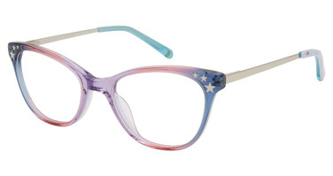 BETSEY JOHNSON Eyeglasses YOU GO GIRL Purple/PUR